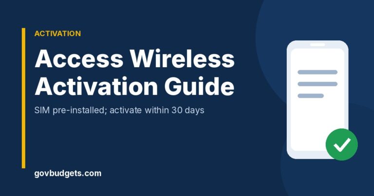 Access Wireless activation guide