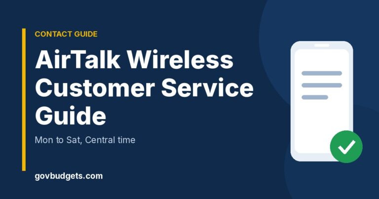 AirTalk Wireless customer service