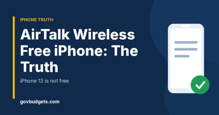 AirTalk Wireless free iPhone models