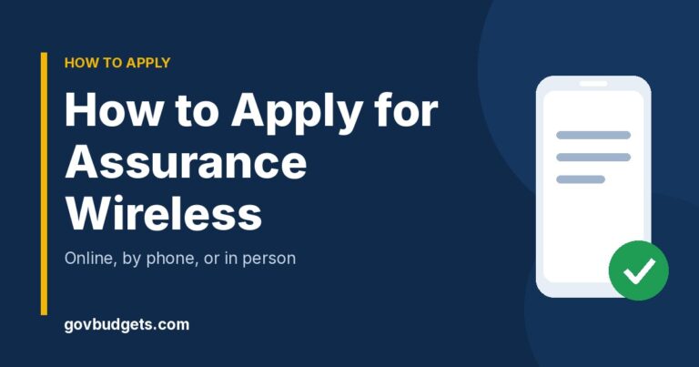 How to apply for Assurance Wireless
