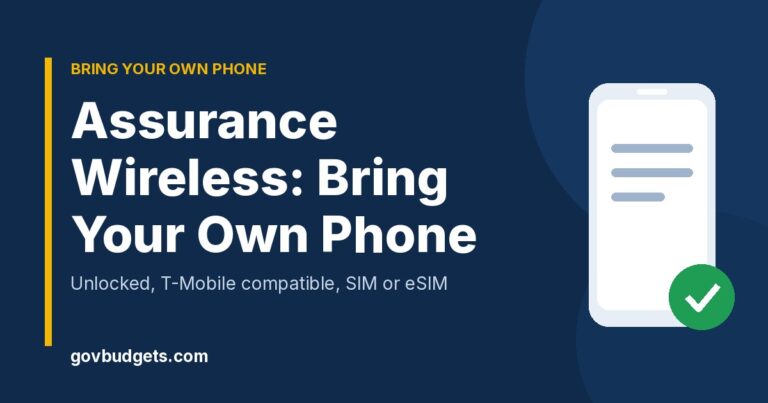Assurance Wireless bring your own phone