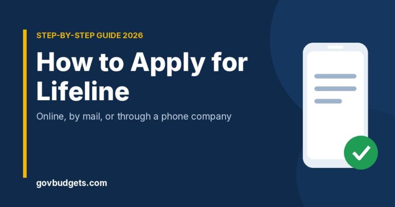 How to apply for Lifeline step-by-step guide 2026