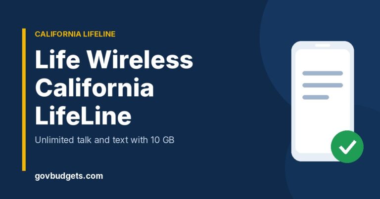 Life Wireless California LifeLine plan