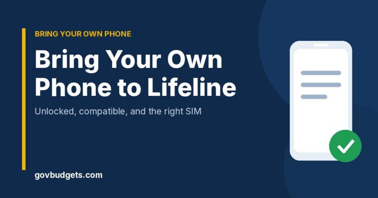 Bring your own phone to Lifeline BYOD