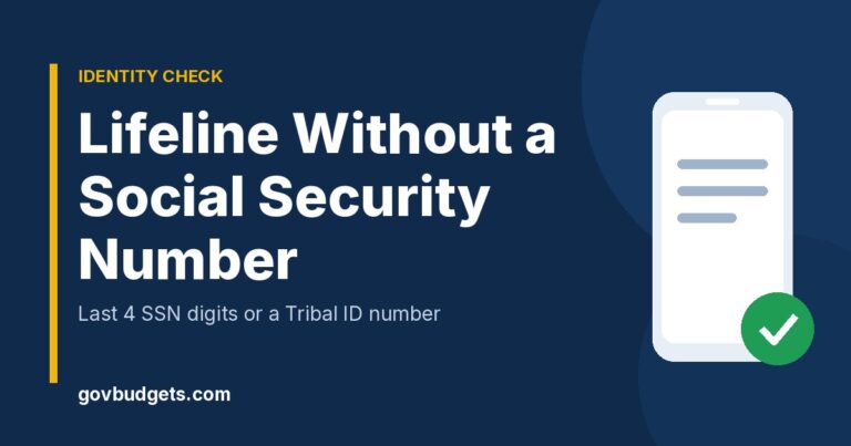 Lifeline without a Social Security number