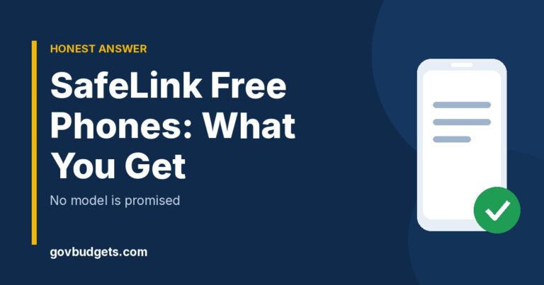 SafeLink free phones and BYOP options