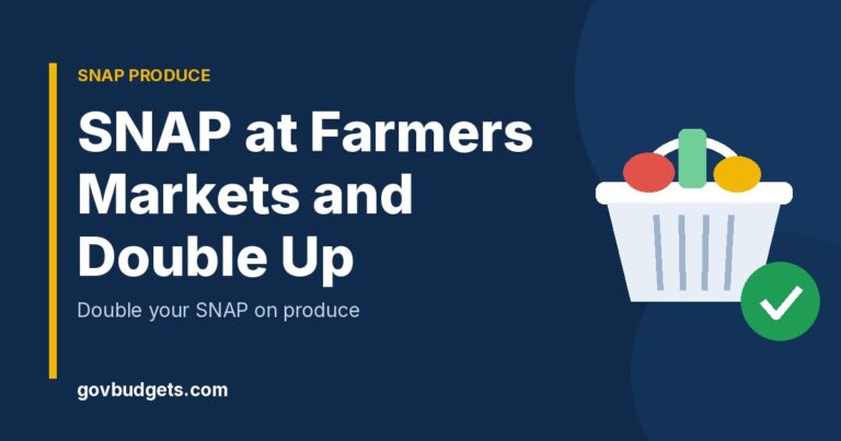 SNAP at farmers markets and Double Up Food Bucks