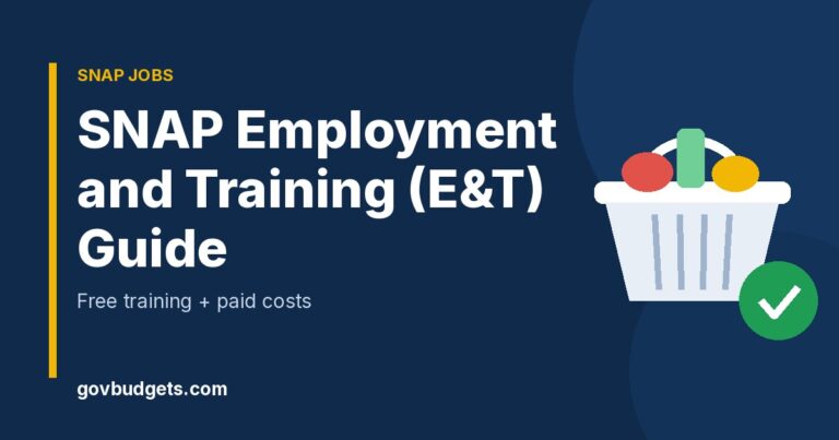 SNAP Employment and Training program