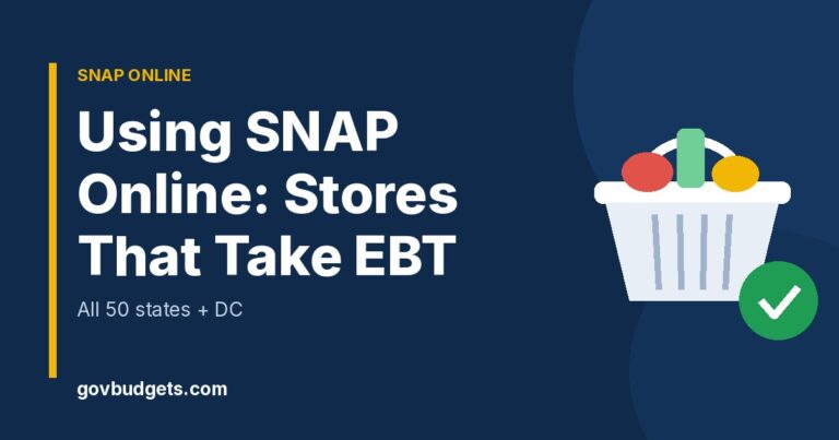 Using SNAP EBT for online groceries
