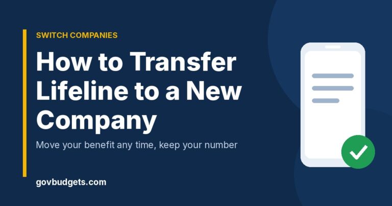 How to transfer Lifeline to another provider